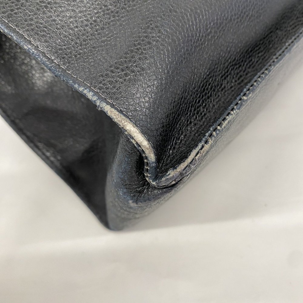 CHANEL Black Caviar Leather Tote Bag - Picture 6 of 12